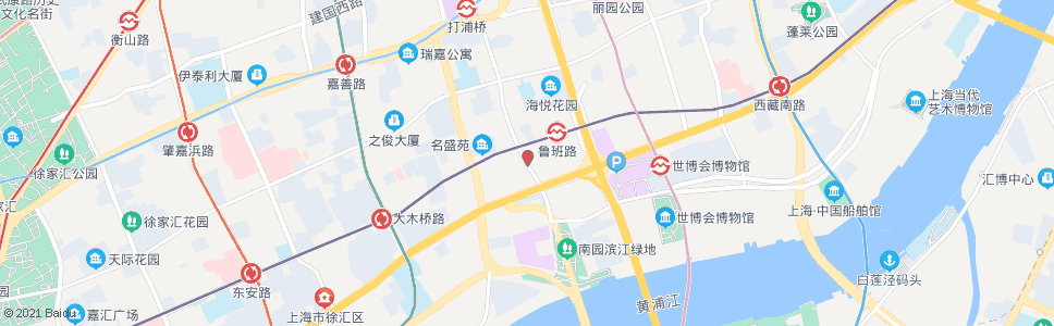 上海打浦路瞿溪路_公交站地图_上海公交_妙搜公交查询2024