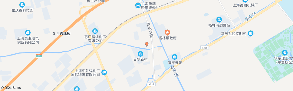 上海沪杭公路郊南村_公交站地图_上海公交_妙搜公交查询2024