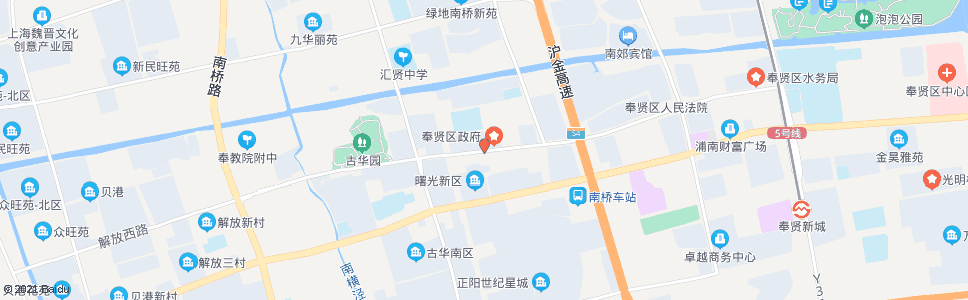 上海航南公路陈桥路(招呼站)_公交站地图_上海公交_妙搜公交查询2024