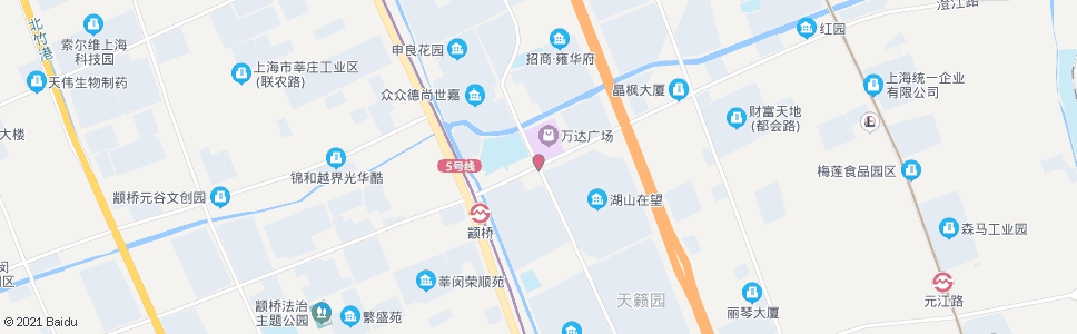 上海都市路颛兴路_公交站地图_上海公交_妙搜公交查询2024