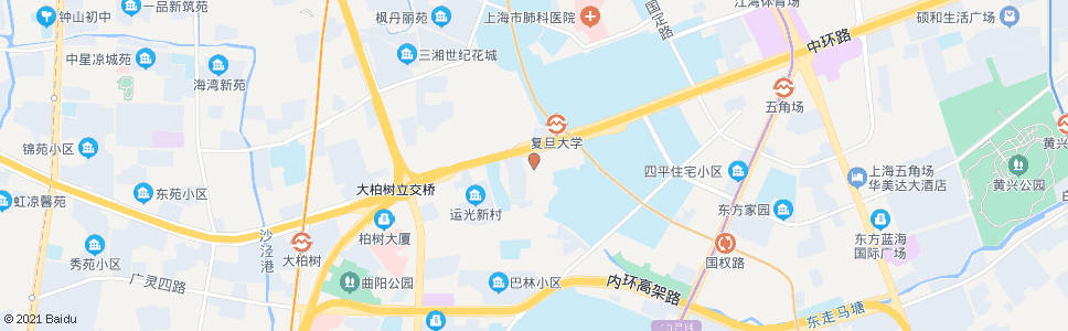 上海松花江路邯郸路_公交站地图_上海公交_妙搜公交查询2025