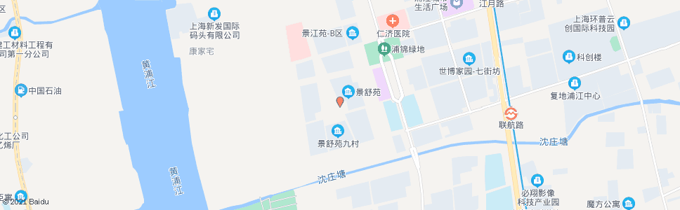 上海浦雪路江园路_公交站地图_上海公交_妙搜公交查询2024