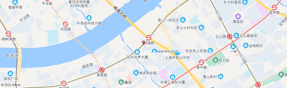 上海歇浦路浦东大道_公交站地图_上海公交_妙搜公交查询2024