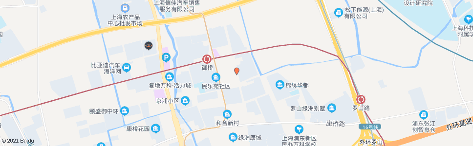 上海御水路京浦路_公交站地图_上海公交_妙搜公交查询2024