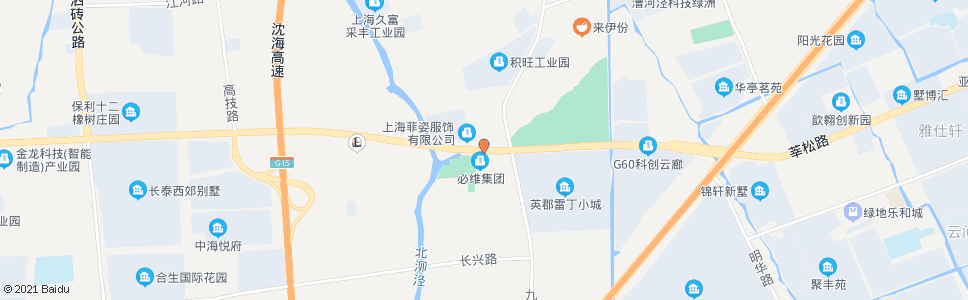 上海莘砖公路九新公路_公交站地图_上海公交_妙搜公交查询2024