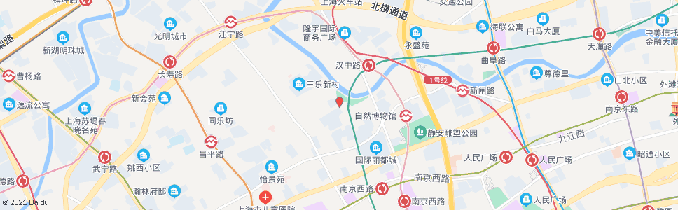 上海康定路泰兴路_公交站地图_上海公交_妙搜公交查询2024