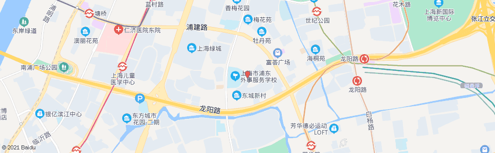 上海东建路锦安东路_公交站地图_上海公交_妙搜公交查询2024