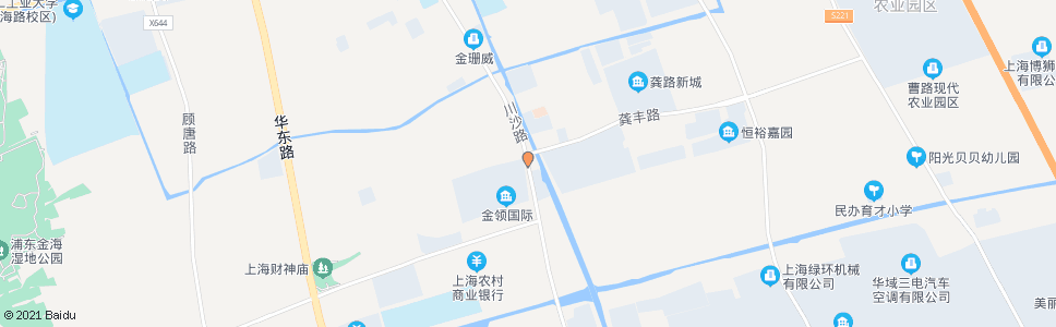 上海川沙路景雅路_公交站地图_上海公交_妙搜公交查询2024