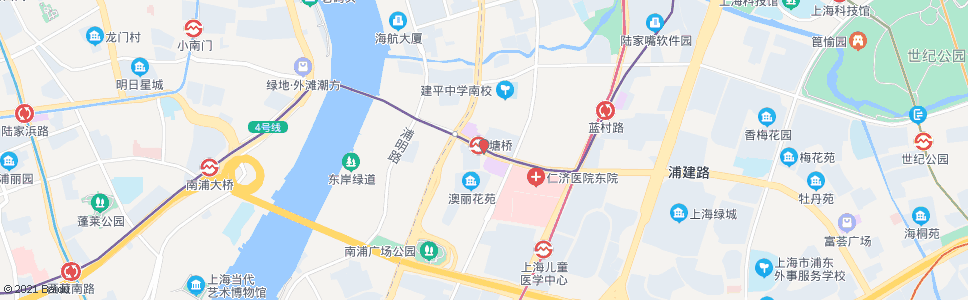 上海浦建路浦东南路_公交站地图_上海公交_妙搜公交查询2024