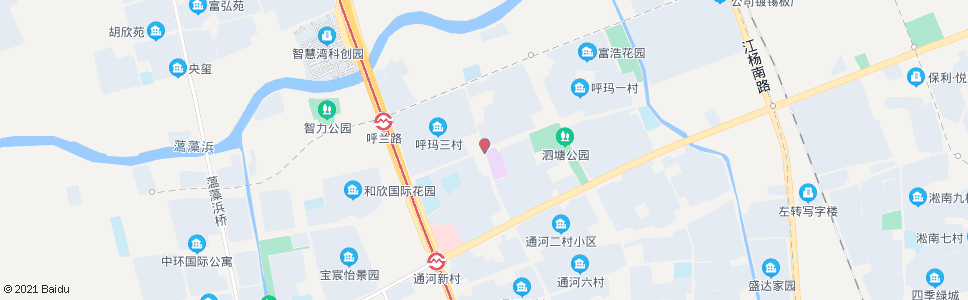 上海呼玛路通河路_公交站地图_上海公交_妙搜公交查询2024