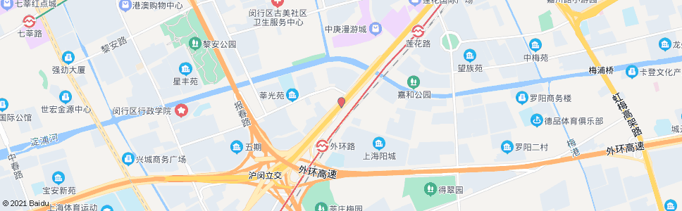 上海报春路沪闵路_公交站地图_上海公交_妙搜公交查询2025