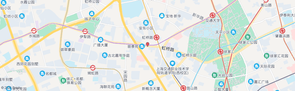 上海虹桥路长顺路_公交站地图_上海公交_妙搜公交查询2024