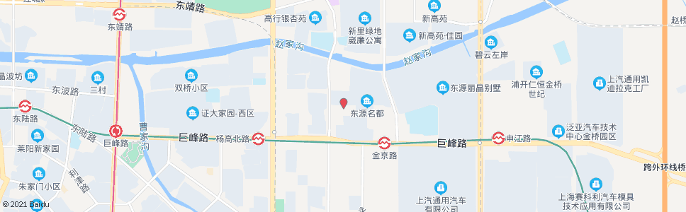 上海源华路双桥路_公交站地图_上海公交_妙搜公交查询2024