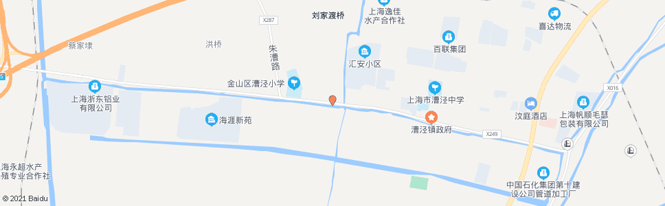 上海漕廊公路致富街(招呼站)_公交站地图_上海公交_妙搜公交查询2024