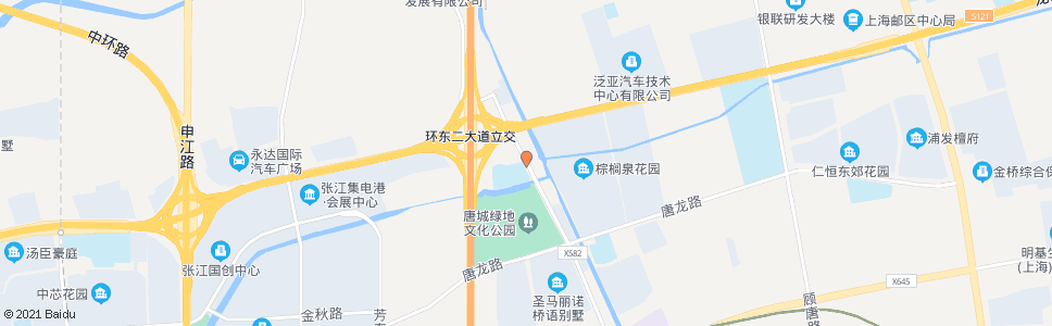 上海龙东大道唐陆路_公交站地图_上海公交_妙搜公交查询2025