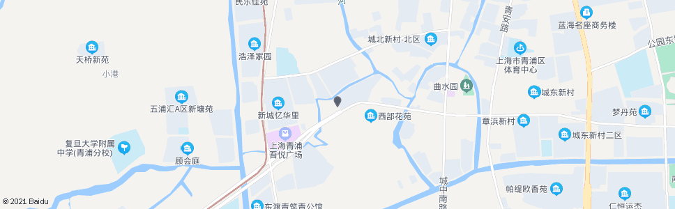 上海港俞路青赵公路_公交站地图_上海公交_妙搜公交查询2024