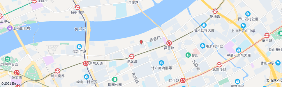 上海昌邑路桃林路_公交站地图_上海公交_妙搜公交查询2024