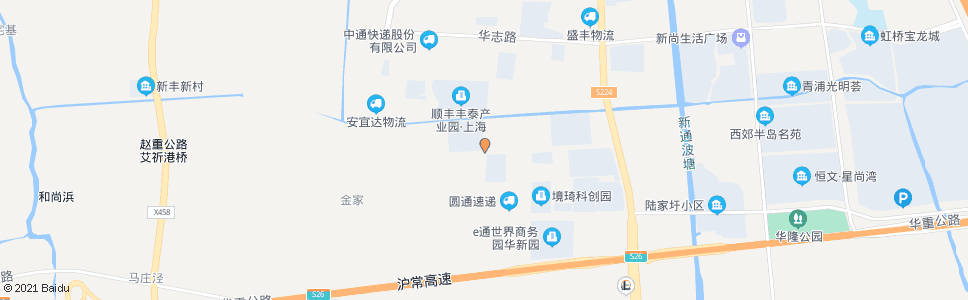 上海华卫路新协路_公交站地图_上海公交_妙搜公交查询2025