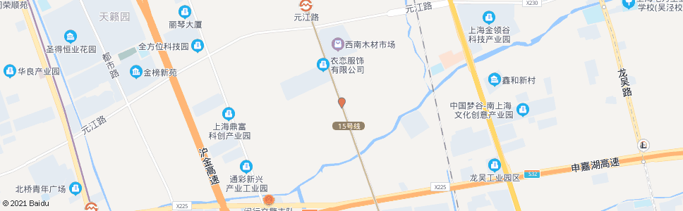 上海莲花南路北吴路_公交站地图_上海公交_妙搜公交查询2024