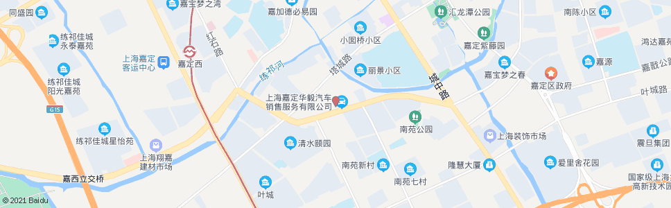 上海高昌路沪宜公路_公交站地图_上海公交_妙搜公交查询2024