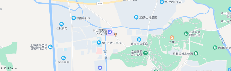 上海桃源路外青松公路(招呼站)_公交站地图_上海公交_妙搜公交查询2024