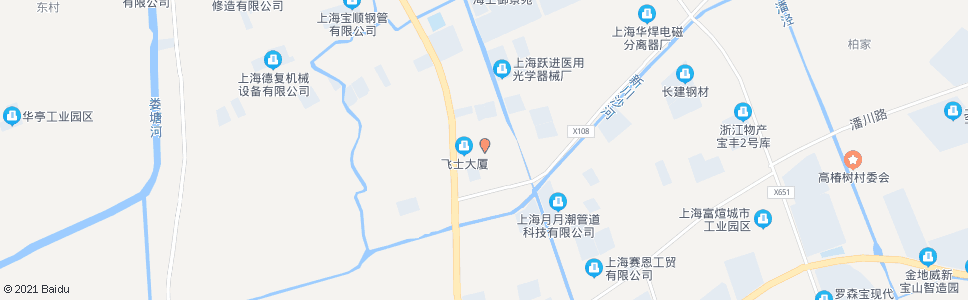 上海长发路新川沙路_公交站地图_上海公交_妙搜公交查询2024