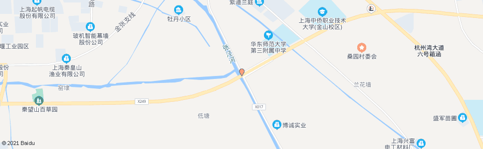 上海松金公路漕廊公路_公交站地图_上海公交_妙搜公交查询2025