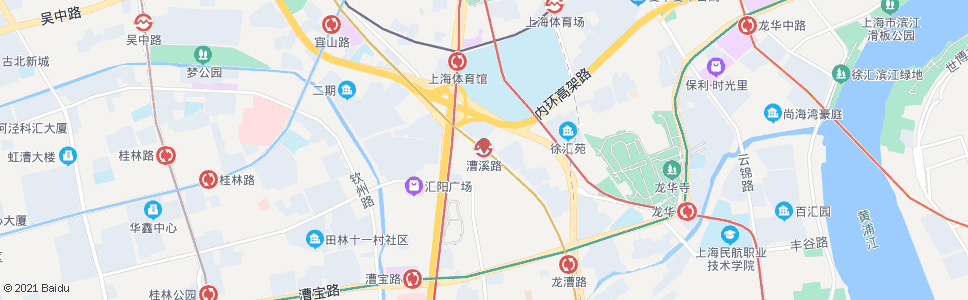 上海漕溪路站_公交站地图_上海公交_妙搜公交查询2024