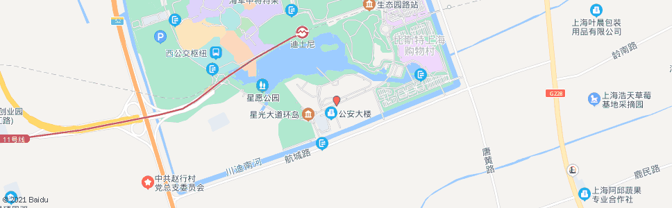 上海申迪南路站_公交站地图_上海公交_妙搜公交查询2025