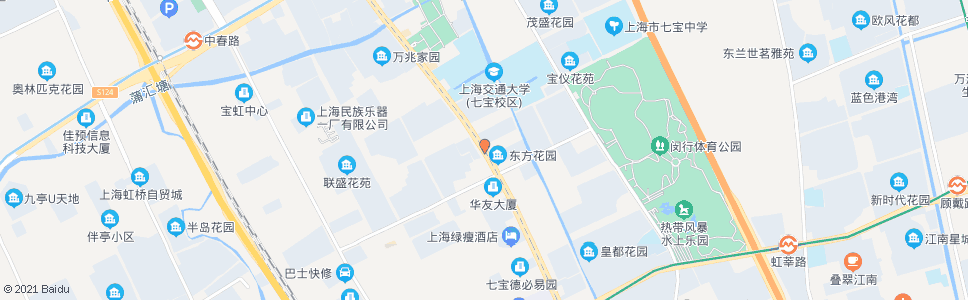 上海七莘路顾戴路(招呼站)_公交站地图_上海公交_妙搜公交查询2024