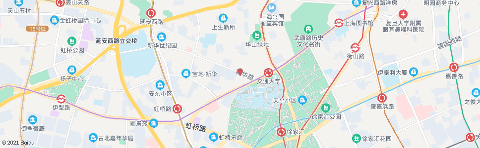 上海番禺路新华路_公交站地图_上海公交_妙搜公交查询2024