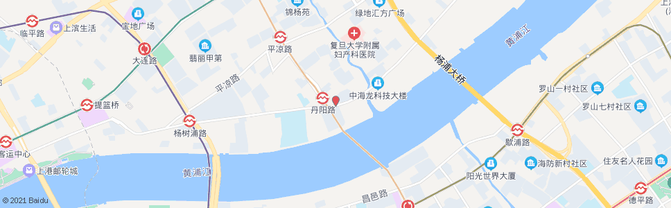 上海杨树浦路江浦路_公交站地图_上海公交_妙搜公交查询2024