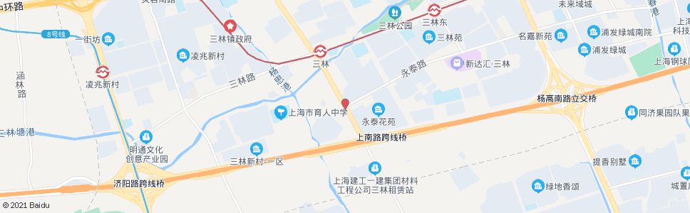上海上南路永泰路_公交站地图_上海公交_妙搜公交查询2024