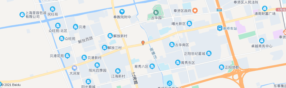 上海南奉公路人民南路_公交站地图_上海公交_妙搜公交查询2025