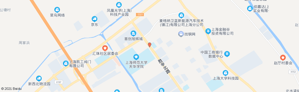 上海胜辛北路汇源路_公交站地图_上海公交_妙搜公交查询2024