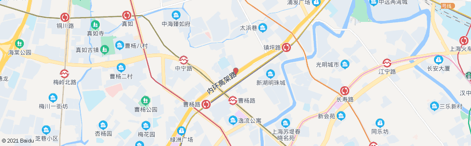 上海中山北路陆家宅_公交站地图_上海公交_妙搜公交查询2024