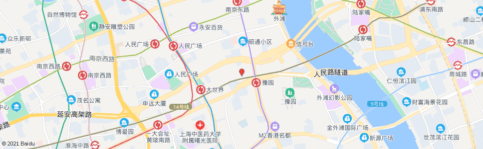 上海淡水路金陵东路_公交站地图_上海公交_妙搜公交查询2024