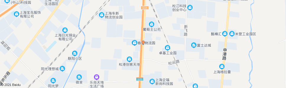 上海新车公路新加路_公交站地图_上海公交_妙搜公交查询2024