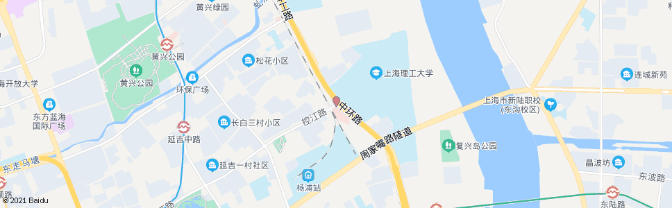 上海军工路控江路_公交站地图_上海公交_妙搜公交查询2024