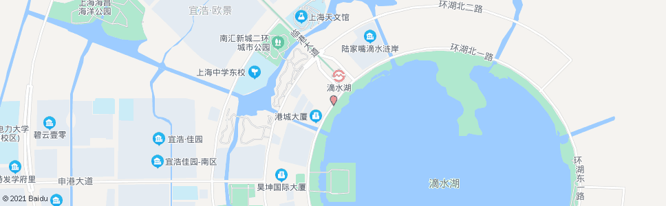 上海环湖西一路临港大道_公交站地图_上海公交_妙搜公交查询2024