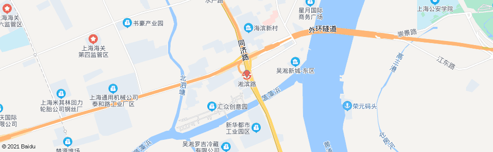 上海淞滨路站_公交站地图_上海公交_妙搜公交查询2024