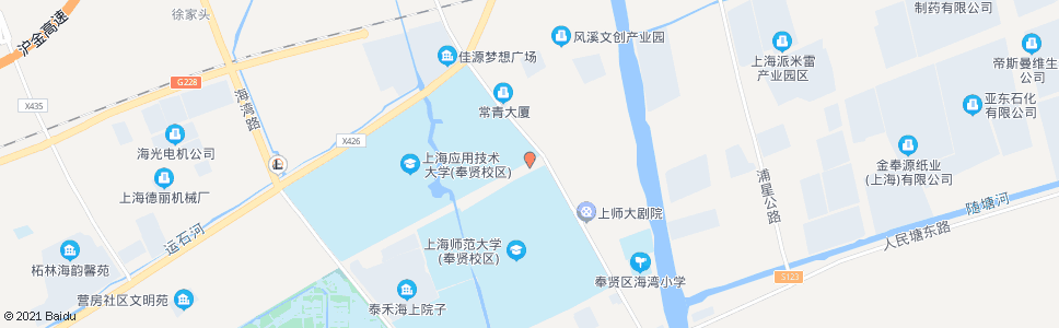 上海海泉路奉炮公路_公交站地图_上海公交_妙搜公交查询2024