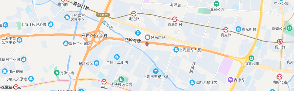 上海丰庄路丰庄北路_公交站地图_上海公交_妙搜公交查询2024