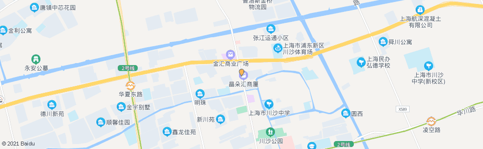上海新德路川沙路_公交站地图_上海公交_妙搜公交查询2024