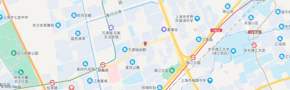 上海古美路顾戴路_公交站地图_上海公交_妙搜公交查询2024
