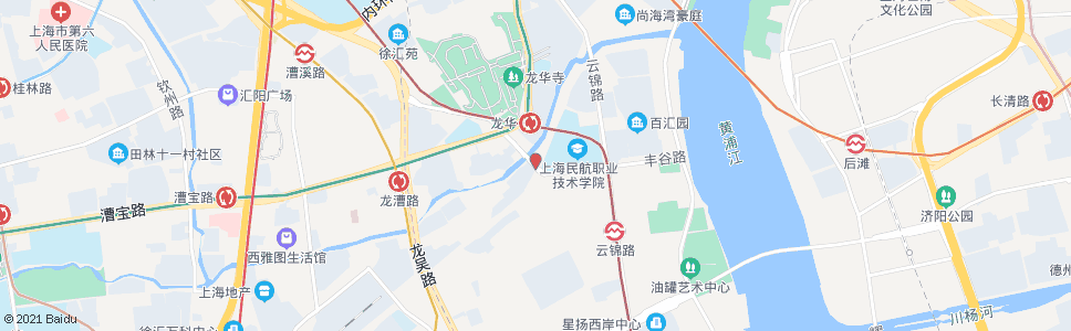 上海龙华西路龙恒路_公交站地图_上海公交_妙搜公交查询2024