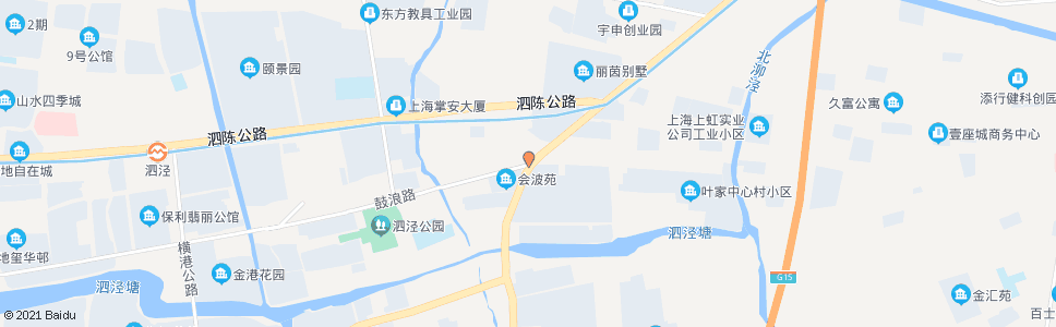 上海沪松公路鼓浪路_公交站地图_上海公交_妙搜公交查询2024