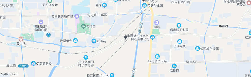 上海联络路北松公路_公交站地图_上海公交_妙搜公交查询2025