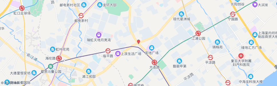 上海大连路周家嘴路_公交站地图_上海公交_妙搜公交查询2024