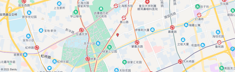 上海建国西路宛平南路_公交站地图_上海公交_妙搜公交查询2024